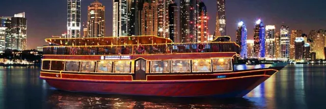Premium Marina Dhow Cruise – An Unforgettable Evening Experience photo 1