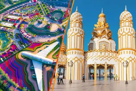 Miracle Garden & Global Village Combo Tour – Floral Wonders & Cultural World Tour photo 1