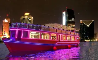 Deluxe Marina Dhow Cruise – Sail Through Dubai’s Iconic Skyline