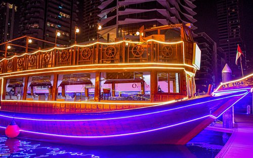 Deluxe Marina Dhow Cruise – Sail Through Dubai’s Iconic Skyline photo 3