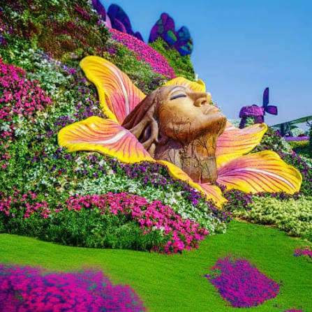 Dubai Miracle Garden Tour with Hotel Transfers photo 5