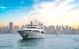 Private Luxury Yacht Cruise in Dubai Marina (1 Hour) with Transfers